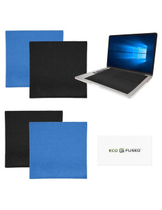 Paño de Microfibra Eco-Fused 40x40 cm Paquete de 4