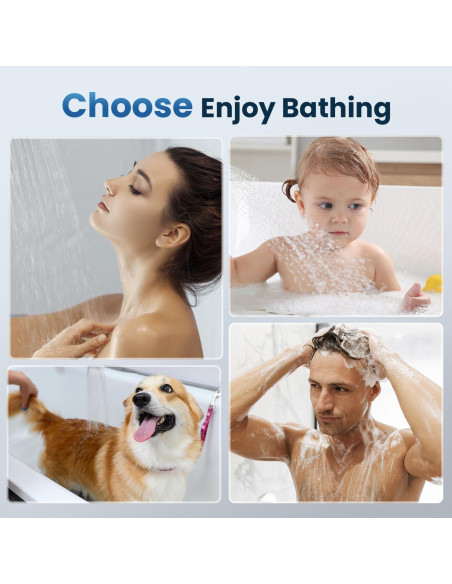 Cabezal de Ducha Filtrado JOMST SP04 - Alta Presión, 3 Modos