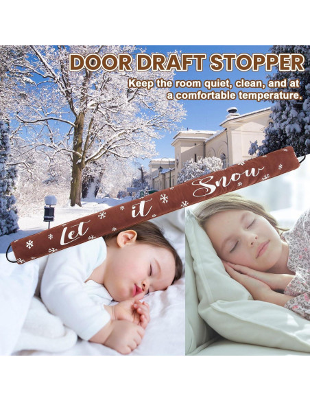 Tapón de Corrientes Gisafai 152 cm Café Insonorizante