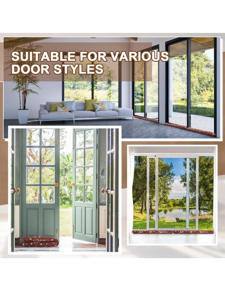 Tapón de Corrientes Gisafai 152 cm Café Insonorizante