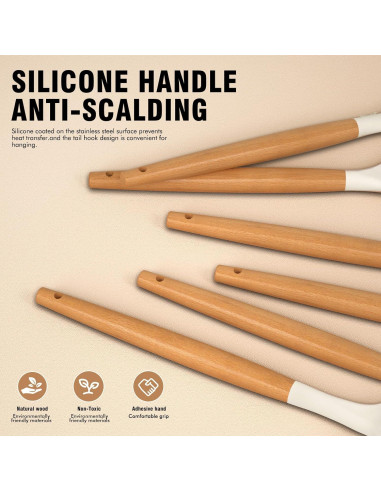 Juego de Utensilios de Cocina de Silicona AVGPD - 13 Piezas