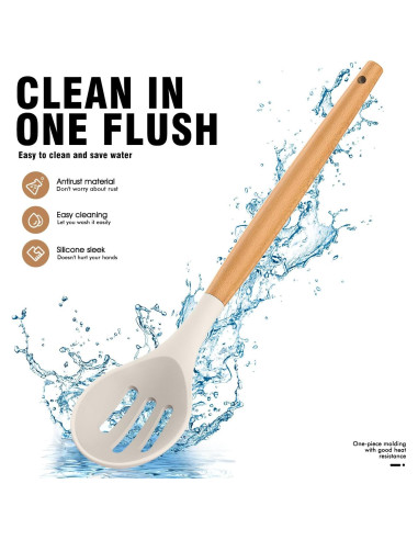 Juego de Utensilios de Cocina de Silicona AVGPD - 13 Piezas