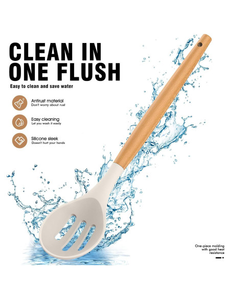 Juego de Utensilios de Cocina de Silicona AVGPD - 13 Piezas