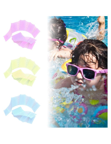 Guantes de Silicona para Natación Bgieaug L Unisex