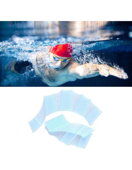 Guantes de Silicona para Natación Bgieaug L Unisex