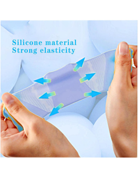 Guantes de Silicona para Natación Bgieaug L Unisex