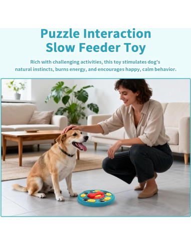 Juguete Interactivo para Perros Secyba - Comedero Lento 24.5cm