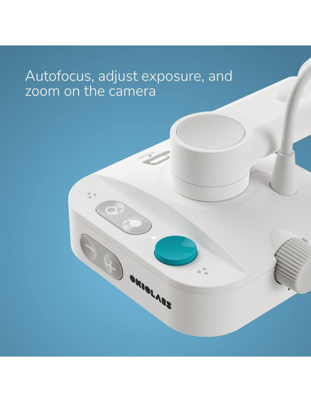 Cámara Documental OKIOCAM W1 4K 8MP con Luz LED y AI