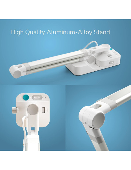 Cámara Documental OKIOCAM W1 4K 8MP con Luz LED y AI