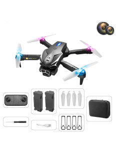 Dron de Cámara Dual Linkbest LU600 con Control Remoto y Wi-Fi