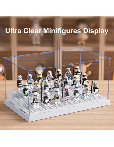 Caja de Exhibición Mlikero para Minifiguras 25,5x15,5x13,7cm