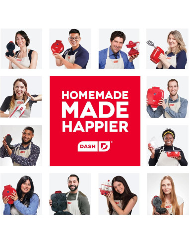 Fabricante de Donuts Dash DDM007GBAQ04 - Hace 7 Mini Donuts