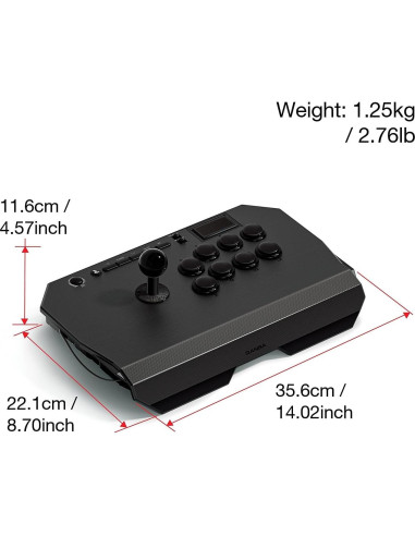 Joystick Qanba Drone 2 USB para PS5/PS4 y PC