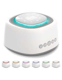 Máquina de Sonido Coyeku con 50 Sonidos Relajantes y Luz Nocturna