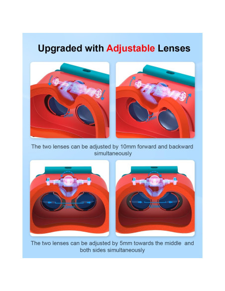 Auriculares VR Nintendo Switch y OLED STARTRC con lente ajustable