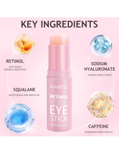 Bálsamo para Ojos Aihatic con Retinol y Cafeína 10g 2