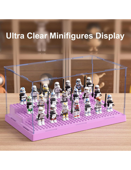 Caja de Exhibición Mlikero para Minifiguras Acrílica 25,4 cm
