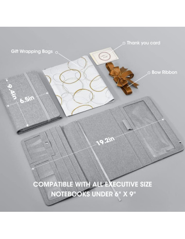 Funda Folio Pulchrum para Cuaderno A5 Ejecutivo Impermeable