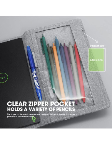 Funda Folio Pulchrum para Cuaderno A5 Ejecutivo Impermeable