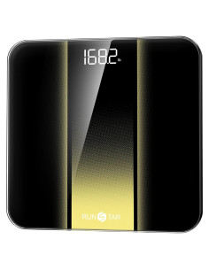 Báscula Digital de Baño RunStar BG2403, 181kg, Pantalla LED