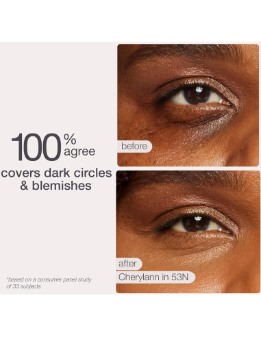 Corrector Cremoso Tarte Shape Tape + Polvo Fijador Sin Pliegues