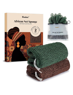 Esponja Exfoliante CORATED de Red Africana 114 cm - Baño
