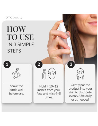 Ampoule Mist Colágeno PMD Beauty 100 ml - Lifting Facial