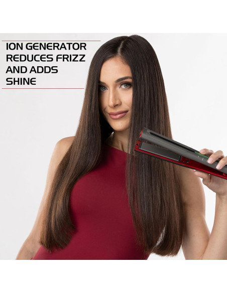 Plancha de Peinado CHI Lava Glide Cerámica 1" (2.54 cm) Profesional