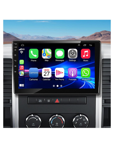 Estéreo de coche Android 10" Dodge RAM 1500 2500 3500 2009-2012