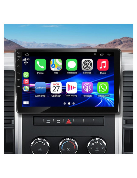 Estéreo de coche Android 10" Dodge RAM 1500 2500 3500 2009-2012