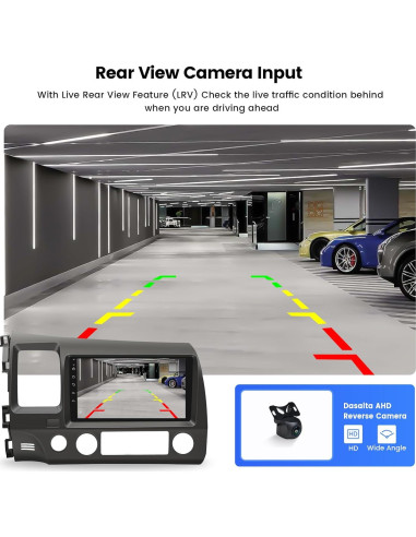 Estéreo de Coche Dasaita 9" para Honda Civic 2007-2011