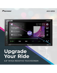 Receptor Multimedia Pioneer AVH-521EX Doble Din 6.8" Bluetooth 2