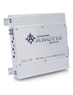 Amplificador Estéreo para Auto Pyramid PB717X 1000W 2 Canales