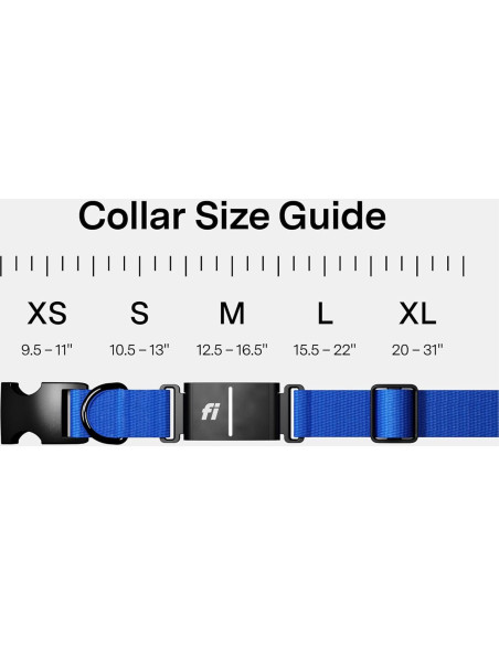 Collar de Rastreo GPS Fi Series 3+ para Perros Pequeños Azul