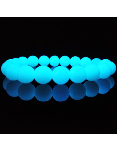 Perlas Brillantes en la Oscuridad TWINKLING 70pcs 8mm Azul 2