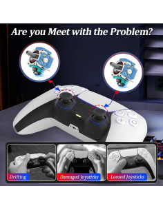 Reemplazo Joystick 3D PS5 Shenzhenshiyueweilaidianzi Azul 2
