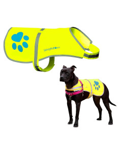 Chaleco Reflectante SafetyPUP XD Amarillo Neón X-Pequeño