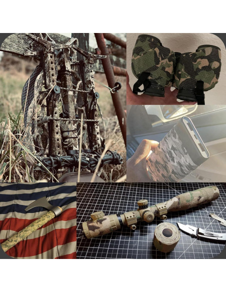 Venda Autoadhesiva Negra 2 Pulgadas IndigoCase - Paquete de 6 Rollos