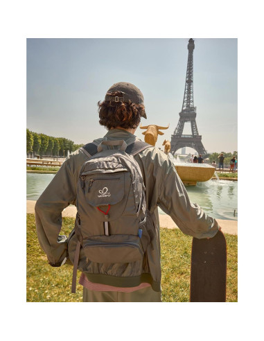 Mochila Plegable WATERFLY 20L Ultra Ligera para Viajes