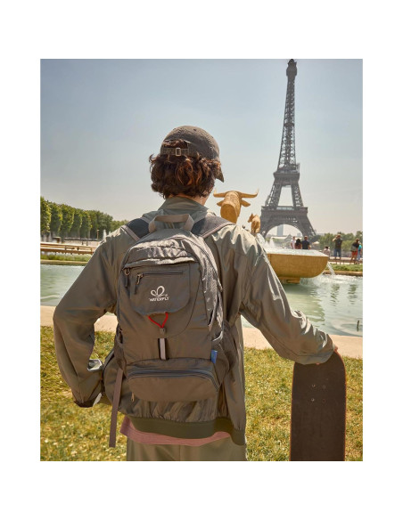Mochila Plegable WATERFLY 20L Ultra Ligera para Viajes