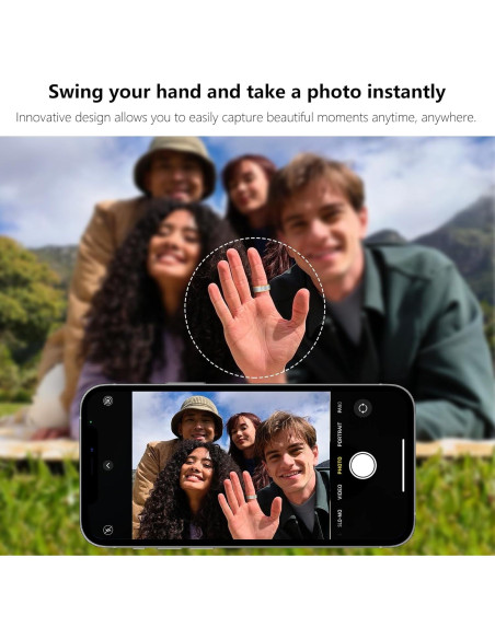 Anillo Inteligente Tulbeys US10 Plata y Oro, Monitor de Salud