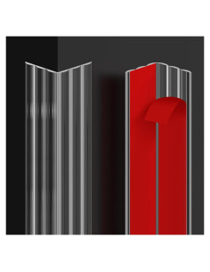 Protector de Esquina de Pared MONOID 1.18x6ft Transparente