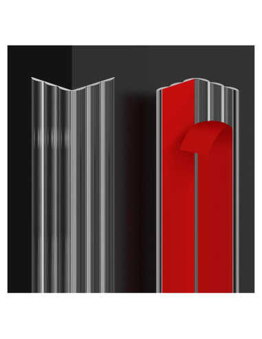 Protector de Esquina de Pared MONOID 1.18x6ft Transparente