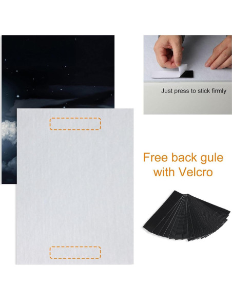 Paneles Acústicos YPY 8 Piezas 30x40 cm Aislantes Decorativos