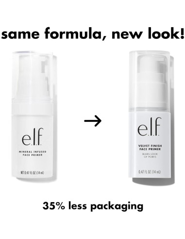 Primer Facial e.l.f. Vegano 13.93 ml - Rellena Líneas Finas