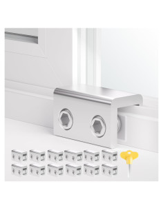 Bloqueos de Ventana Deslizante FIRAWER 12 Piezas Seguridad