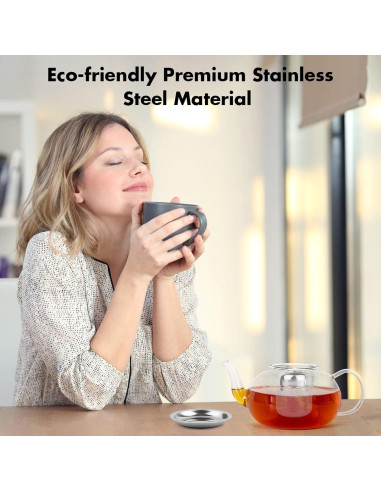 Infusor de Té Suelto CENHANG Acero Inoxidable 304 - 2 Piezas