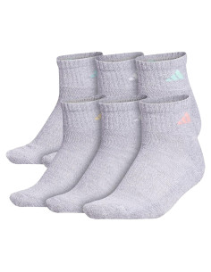 Paquete de 6 Calcetines Cortos Adidas para Mujeres - Talla 36-42