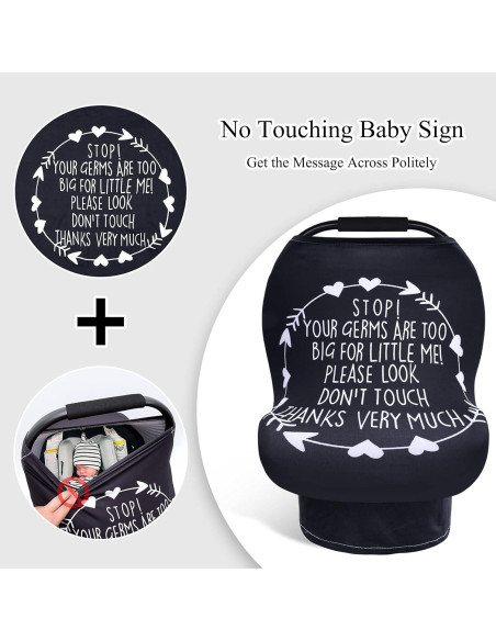 Cubierta de Asiento de Coche Metplus para Bebés - Negro