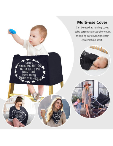 Cubierta de Asiento de Coche Metplus para Bebés - Negro